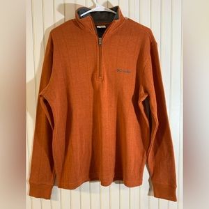 Columbia 1/4 Zip Pullover Men’s Sweater Size Medium